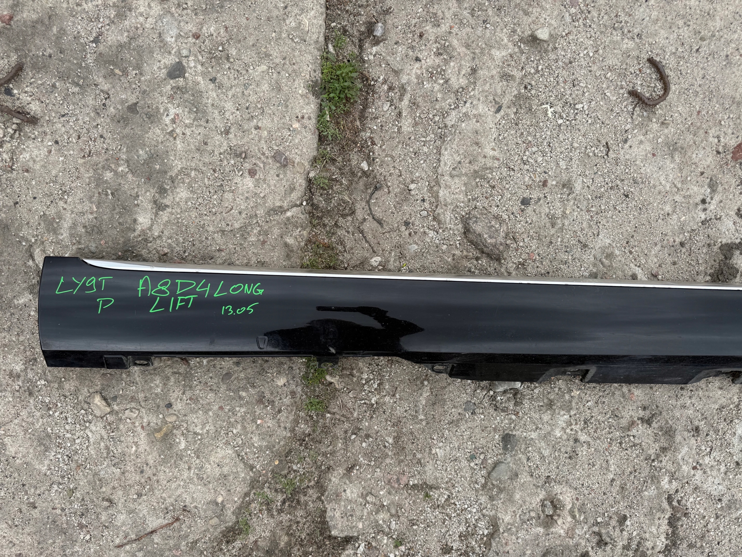 AUDI A8 D4 LONG LY9T moulding cap threshold threshold right right 4H4853856B