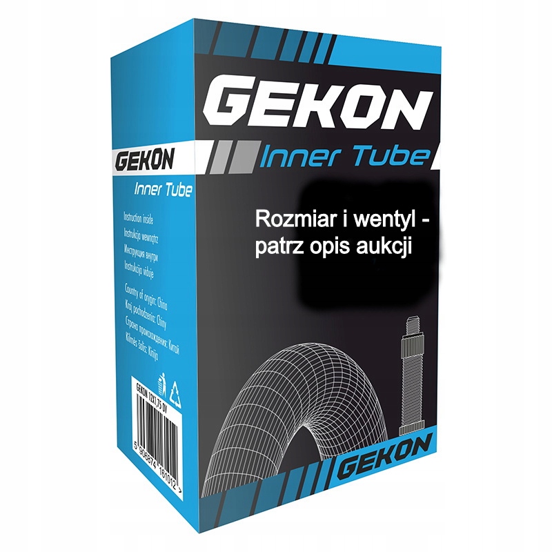 Dętka Rowerowa 28 700x 35/38/40/45c Av Samochodowy 40 mm Gekon