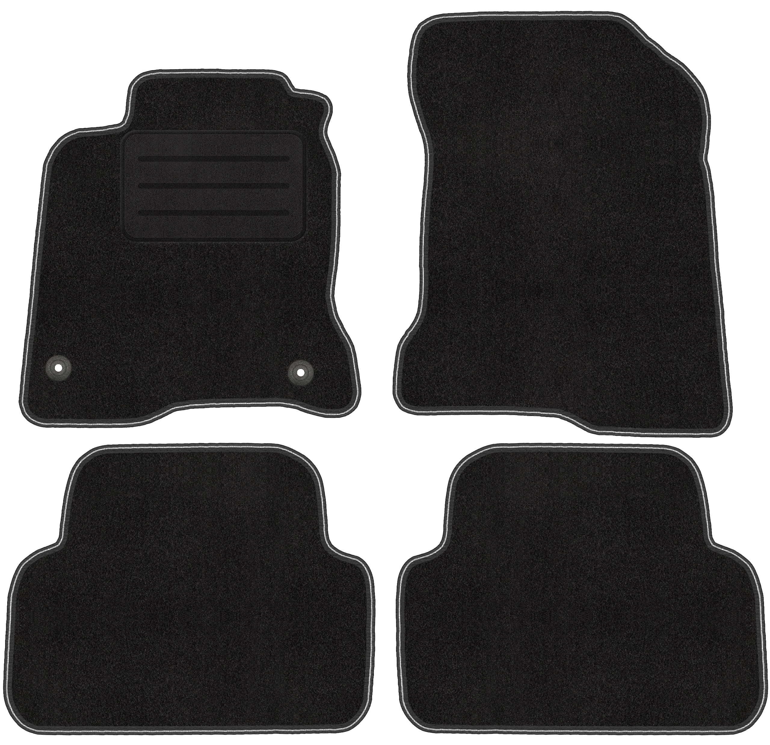 Dywaniki welurowe PREMIUM do RENAULT LAGUNA III 3 EAN (GTIN) 5907731183253