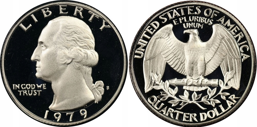 25 cent (1979) USA - Washington - Mennica San Francisco Proof