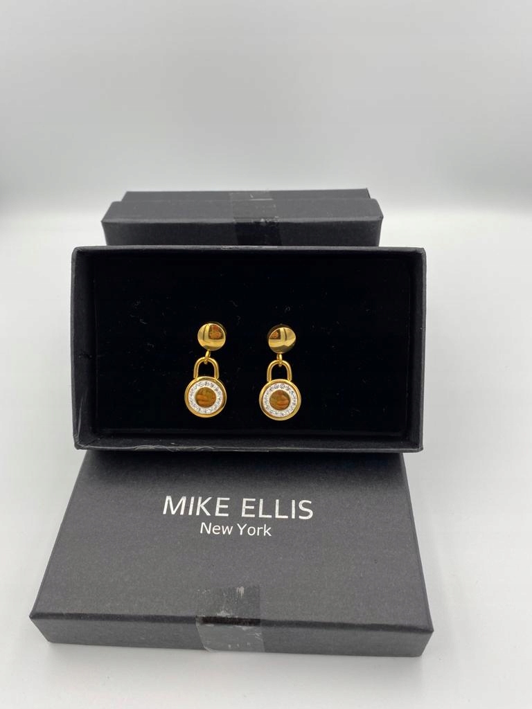 

Mike Ellis New York Kolczyki Cyrkonie Stal Hit
