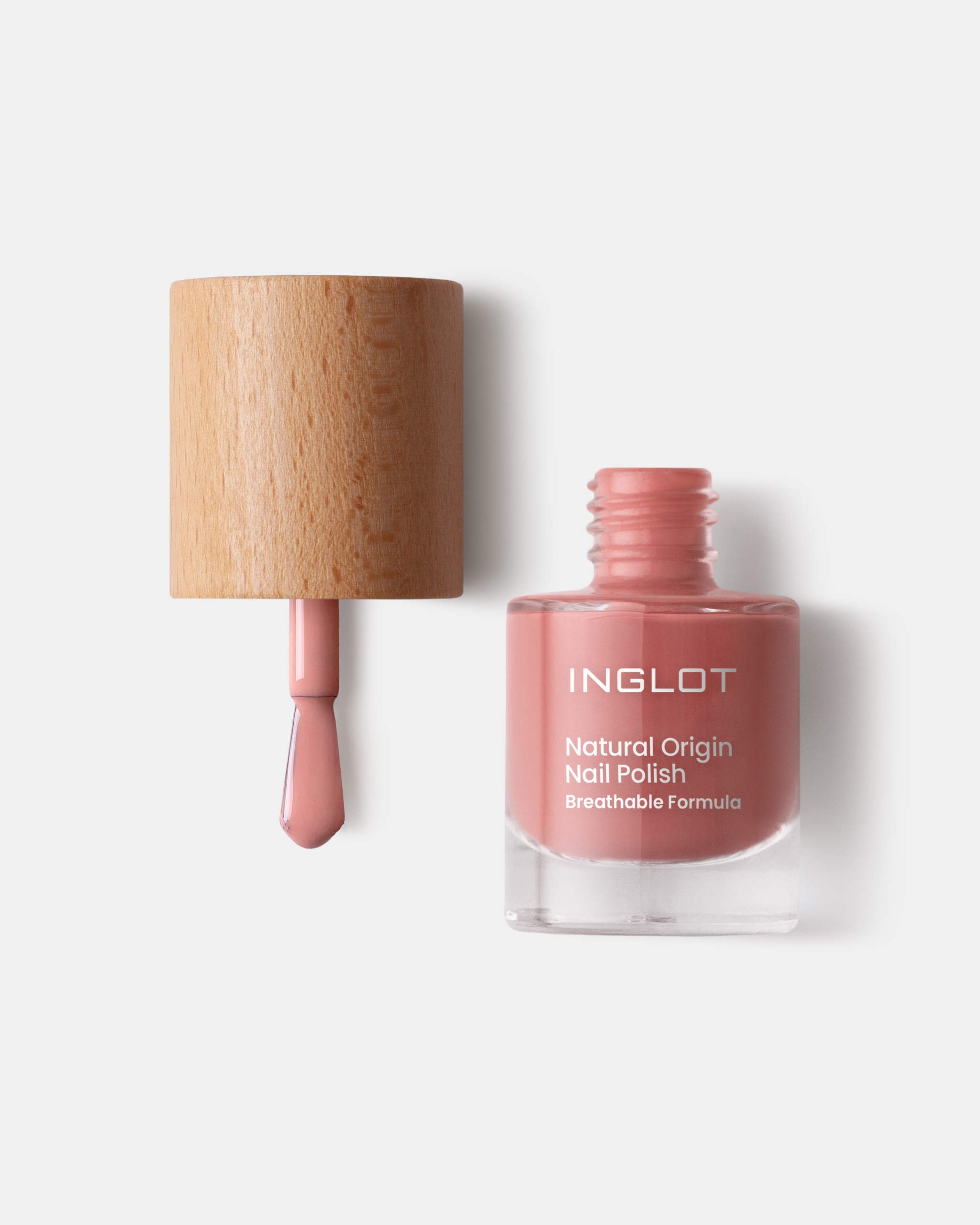 Lakier do paznokci Natural Origin PALE MARSALA 039 INGLOT