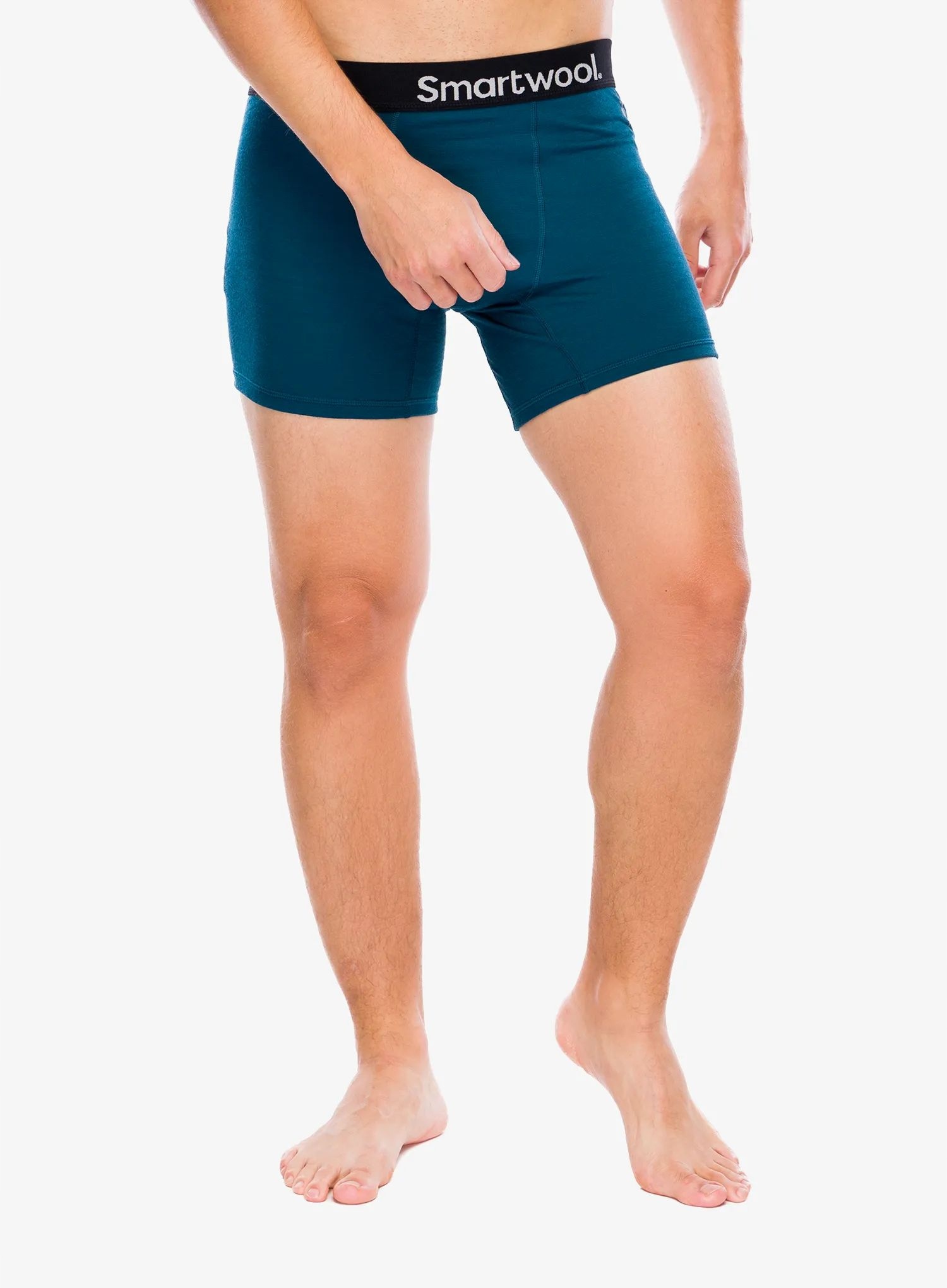 Bokserki termoaktywne Smartwool Active Boxer Brief Boxed twilight blue XL