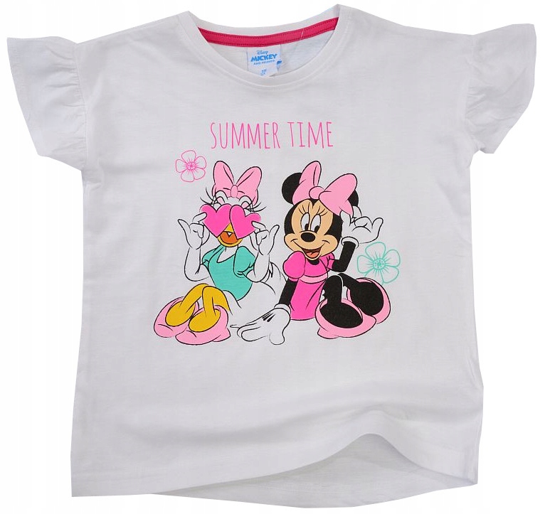

Myszka Minnie Koszulka T-shirt biel 110 E160B