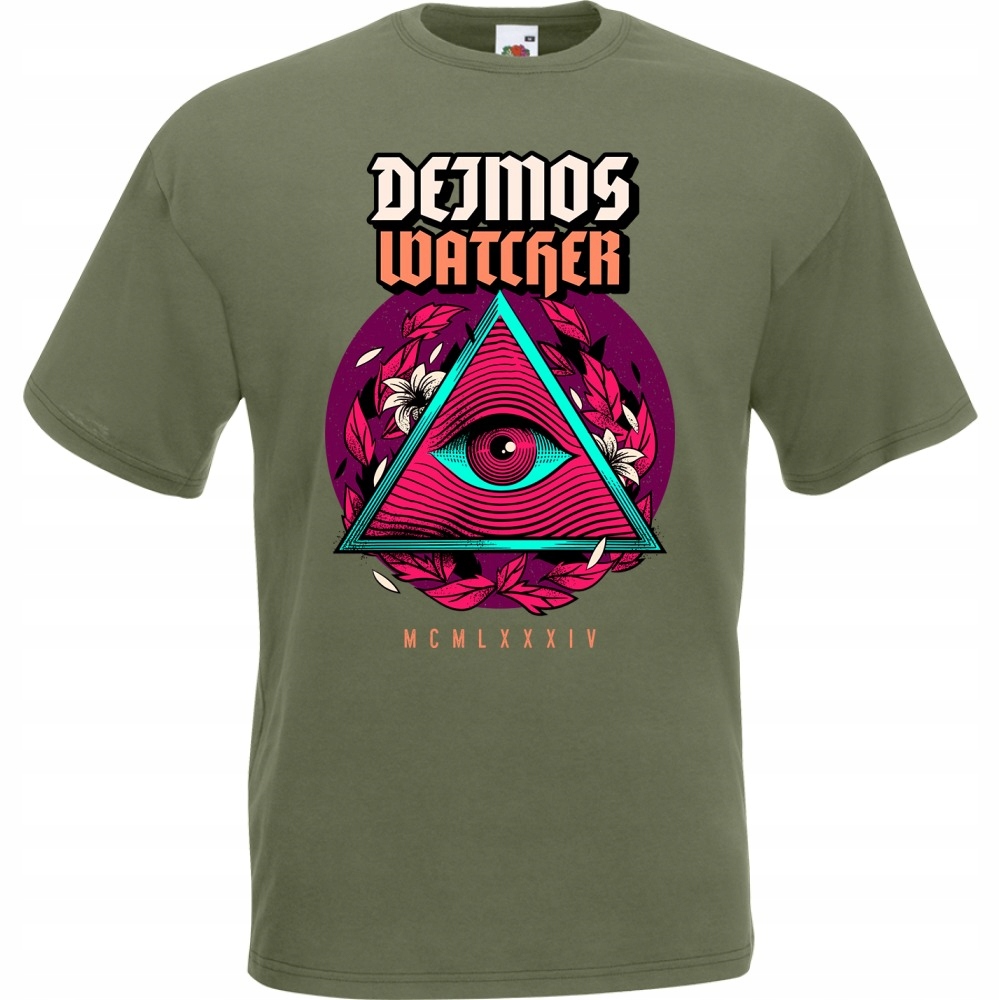 

Koszulka demon watcher oko L oliwkowa