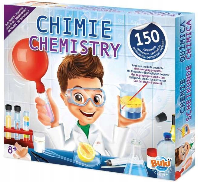 

Laboratorium chemiczne 150 eksperymentów Buki