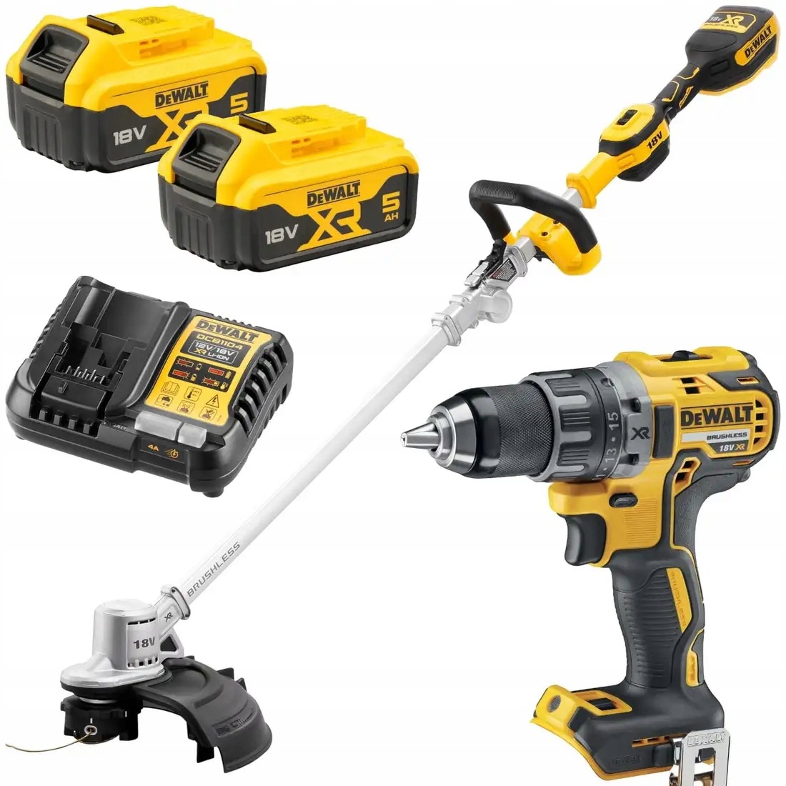 sada nářadí DCD791+DCMST561, 18V Xr, 2x5,0Ah, DeWalt [DCMST561DCD-QW]
