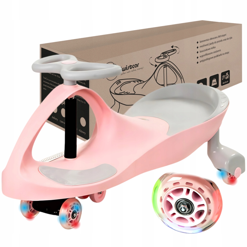 Odrážedlo pro děti Svítící Led kaučuková kolečka