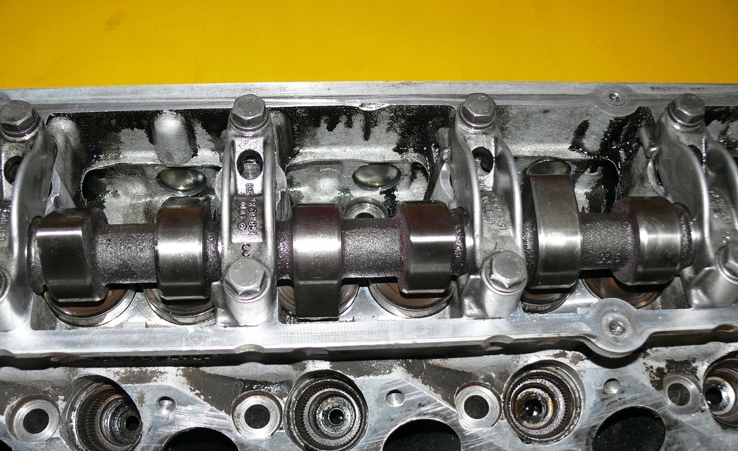 head. of the engine cam MERCEDES s-class W140 3.5 TD SPLANOWANA