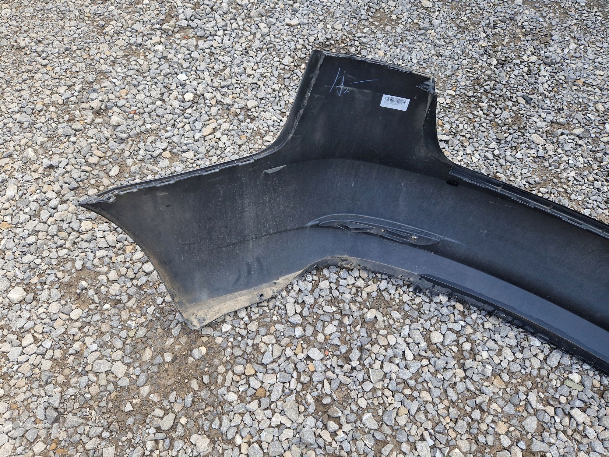 bumper rear TESLA MODEL 3 2017R-> without DZIUR for PDC