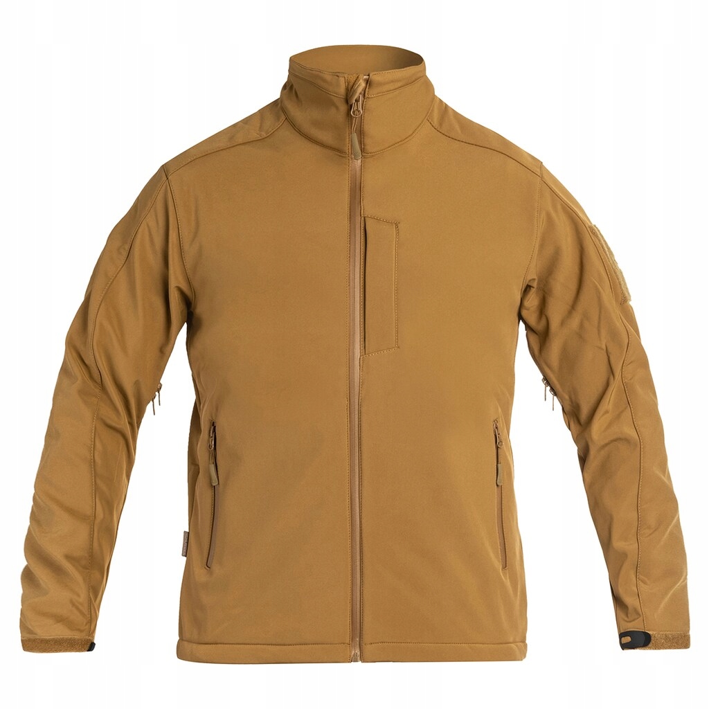 Pánská bunda bez kapuce Highlander Outdoor Odin Softshell Tan S