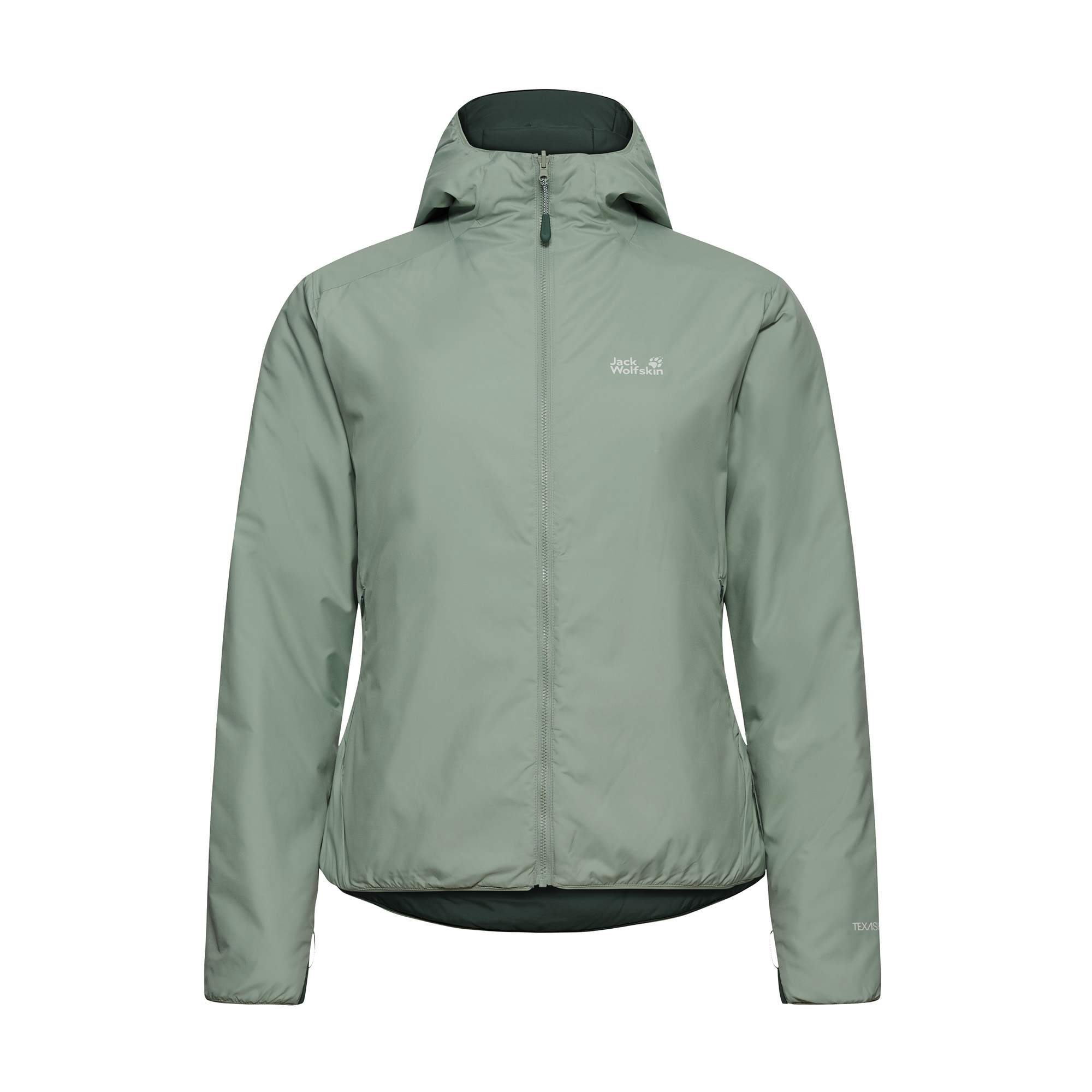 Dámská zateplená bunda Jack Wolfskin Trail Light Ins 2IN1 zelená zinnia