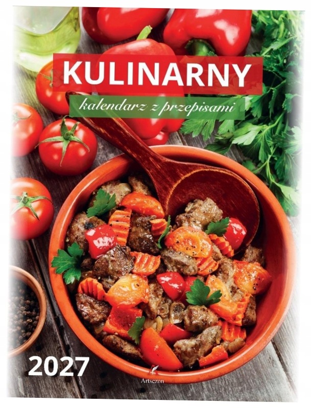 Kalendarz 2027 wieloplanszowy B4 Kulinarny