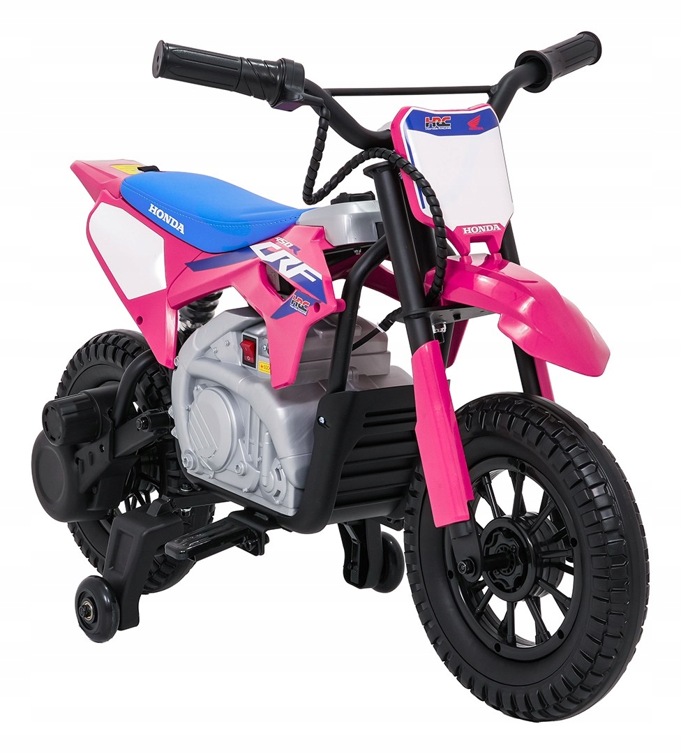 ścigacz elektryczny na akumulator Honda CFR450R pierwszy motorek dla dzieci