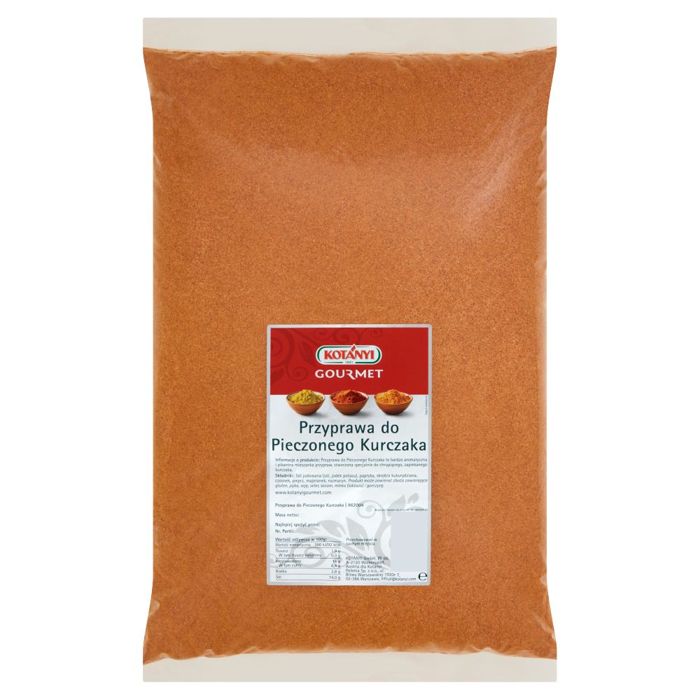 Koření na pečené kuře Kotanyi 5 kg Catering