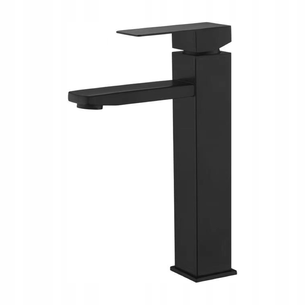 Vysoká umyvadlová baterie Wezer PRO11B-02 Černá Elegantní a odolná