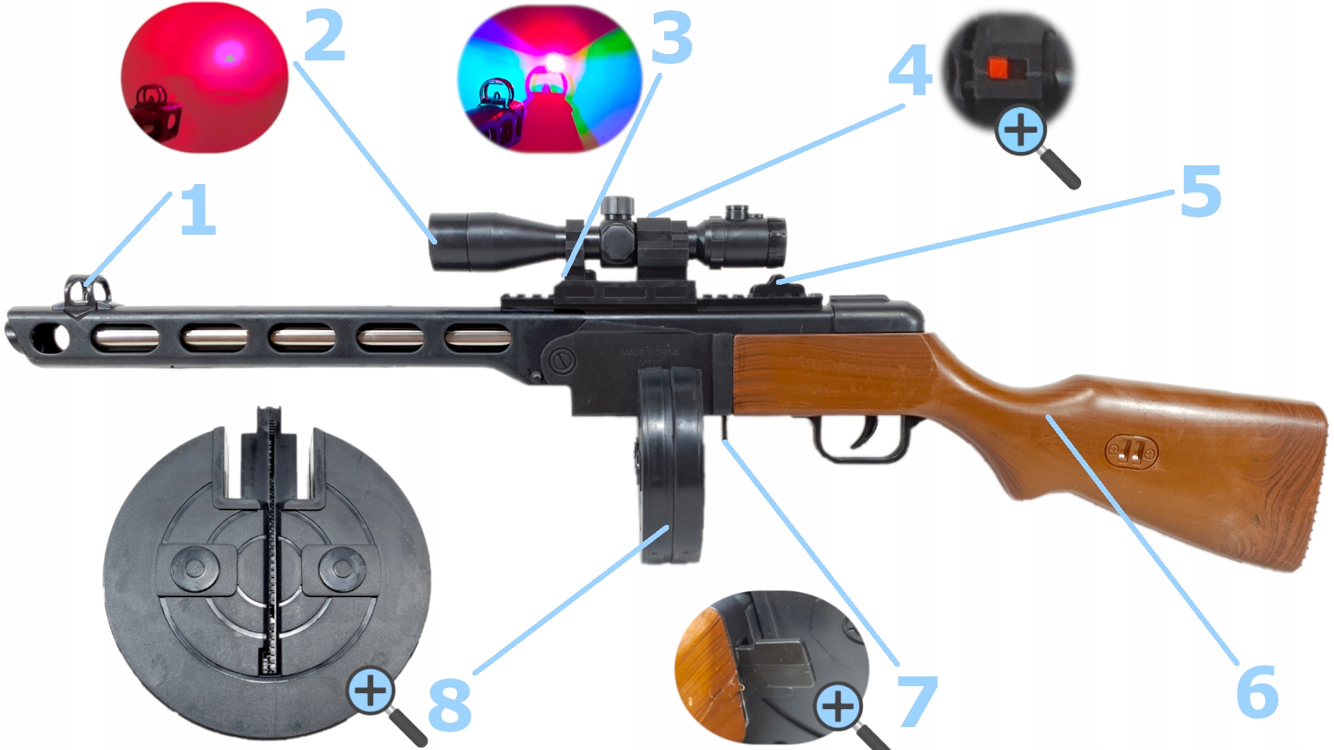 PEPESZA REPLIKA ASG KARABIN SNAJPERKA NA KULKI 6mm Rodzaj karabiny