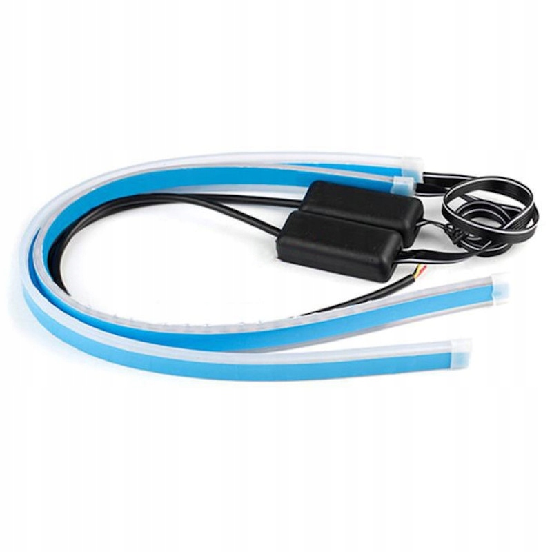 Lampy dzienne DRL LED kierunki dynamiczne 12V