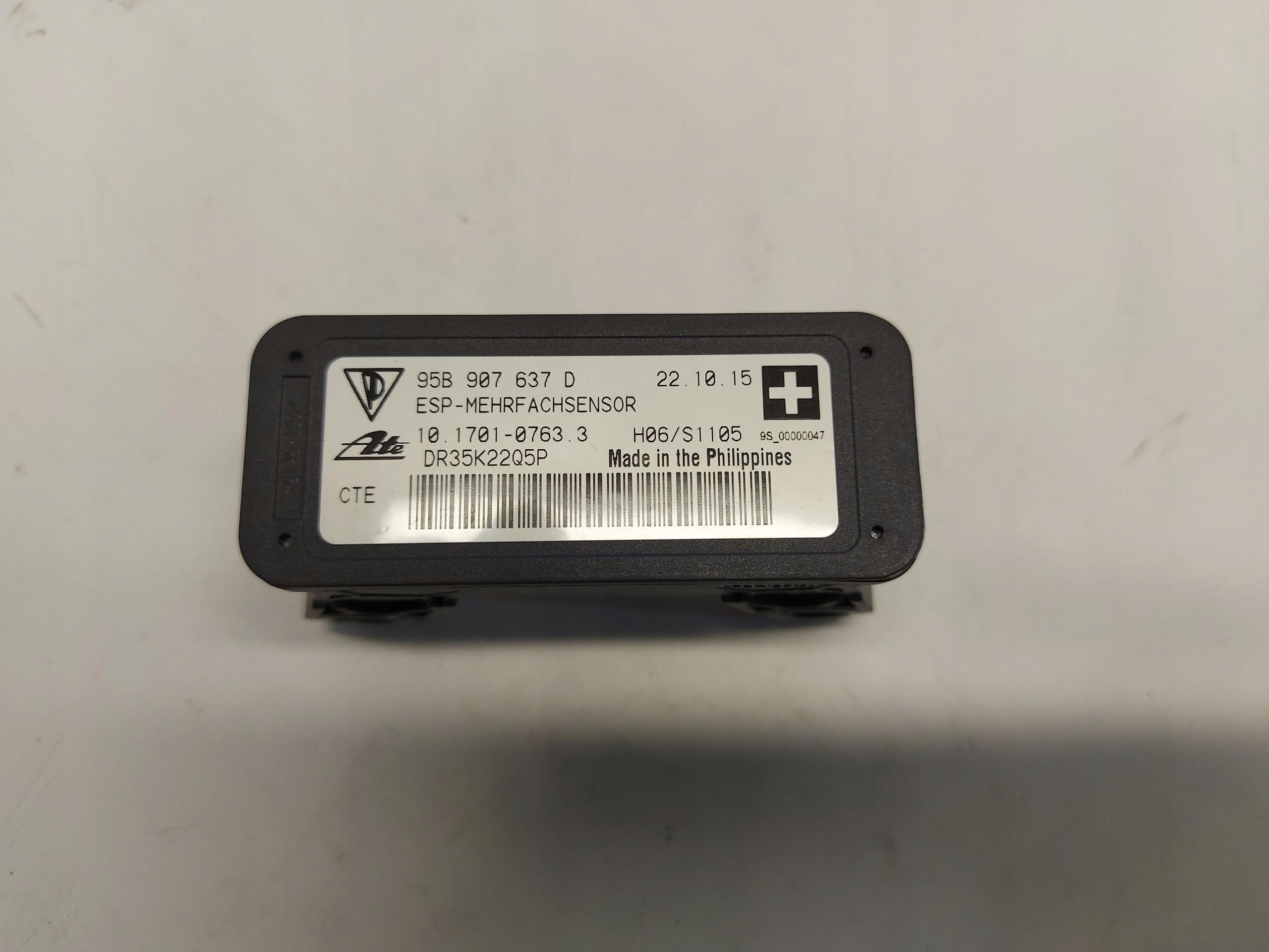 PORSCHE MACAN S 95B sensor ESP 95B907637D