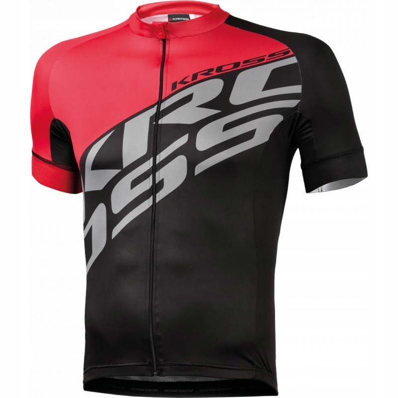 Kross Rubble koszulka czarno-czerwona S