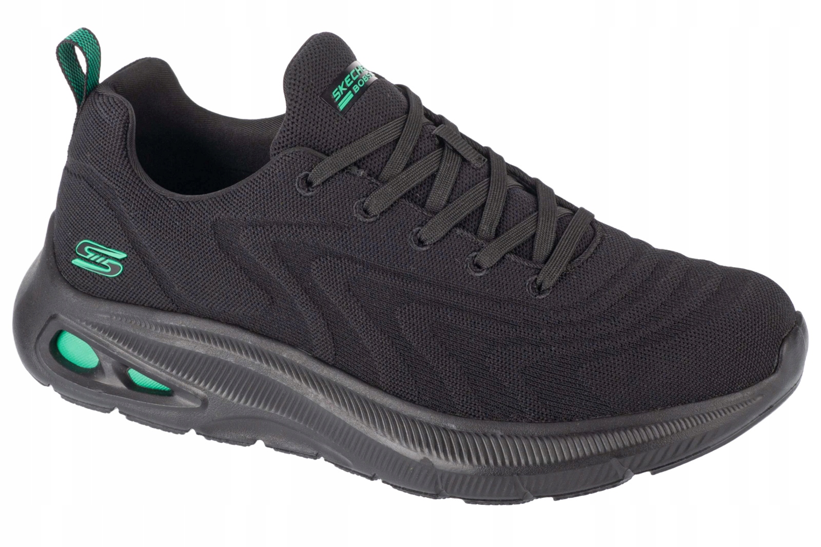 Skechers Bobs Unity Sleek Revive [45] Boty Tenisky Pánské Látka Černá