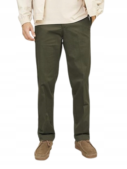 Jack & Jones Pánské Chinos Kalhoty V Zelené Barvě 31/32 J7I