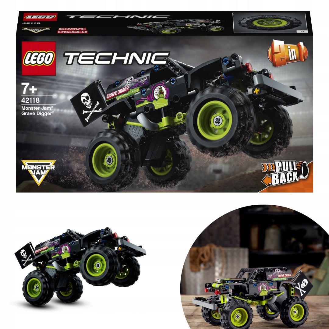 Lego Technic Monster Jam Grave Digger 42118