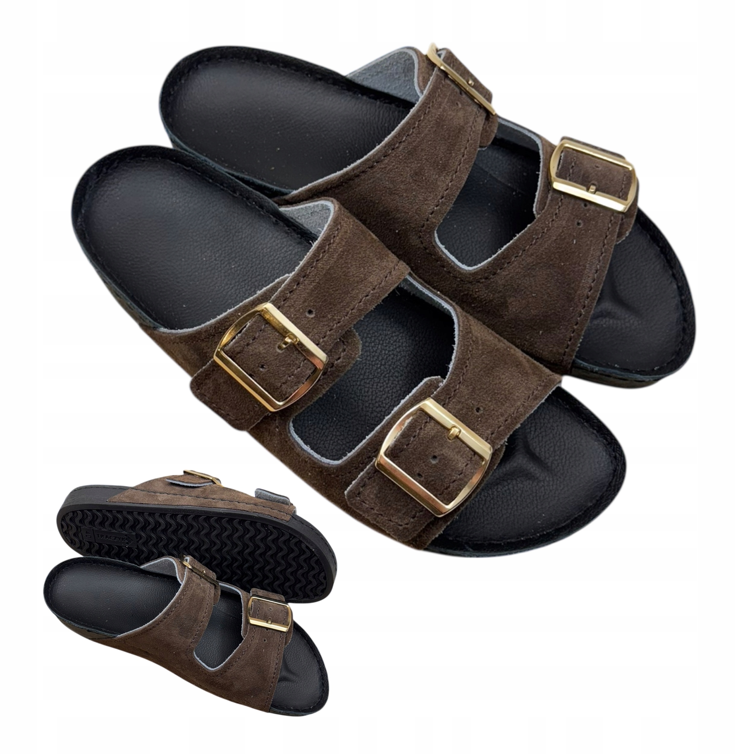 Lehké Nazouváky Trvanlivá Přírodní Kůže Traczyk vel.37