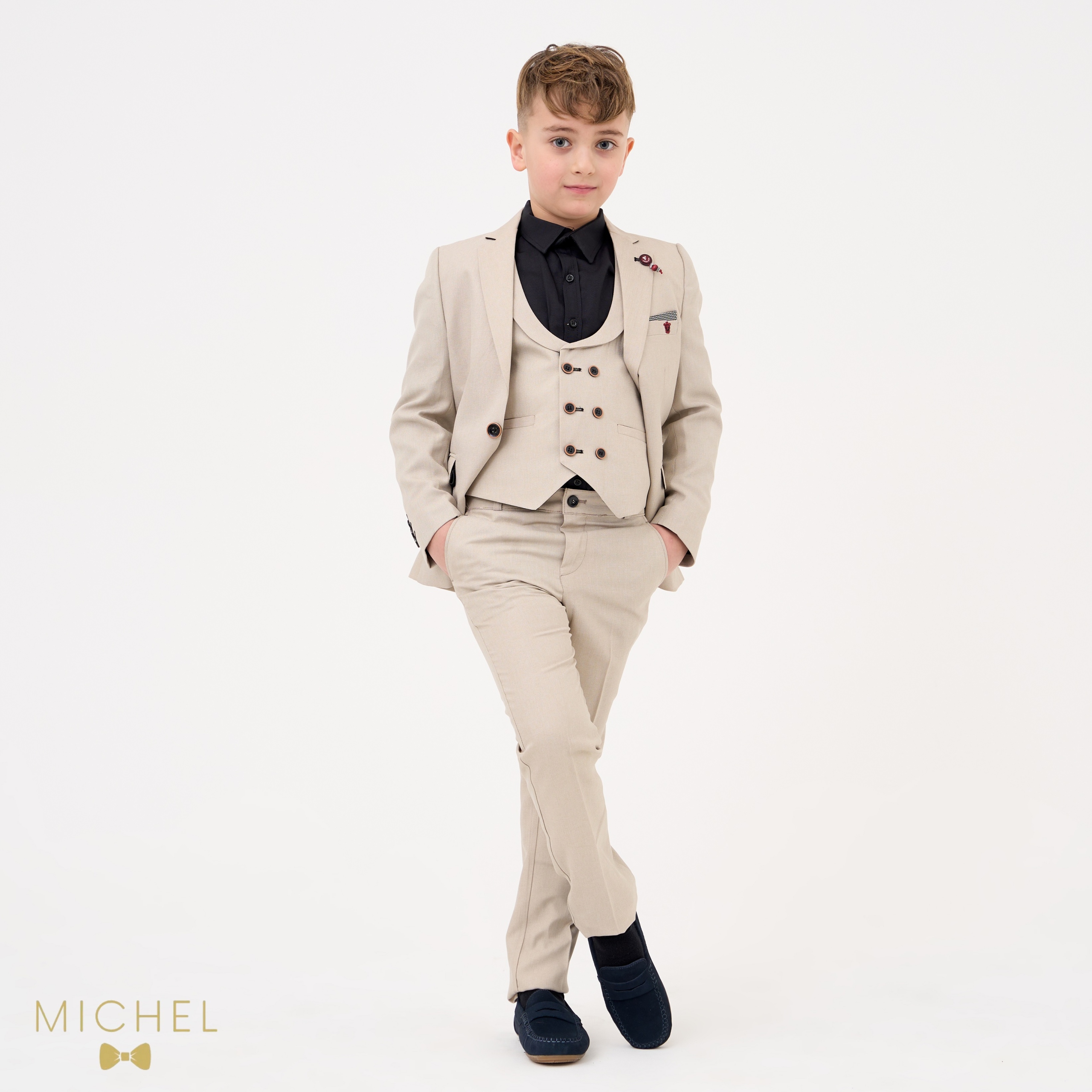 Garnitur chłopięcy WILLIAM R.128 7/8 lat Fason regular