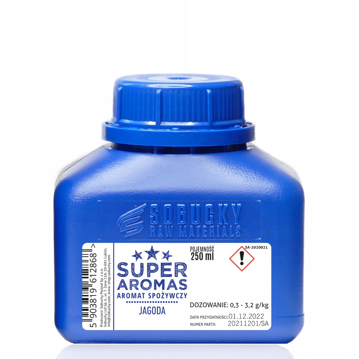 Aromas Aromat Spożywczy Jagoda 250 ml