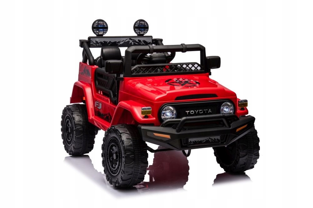 Auto Na Akumulator Toyota Fj Czerwone 4x4 Lean Cars