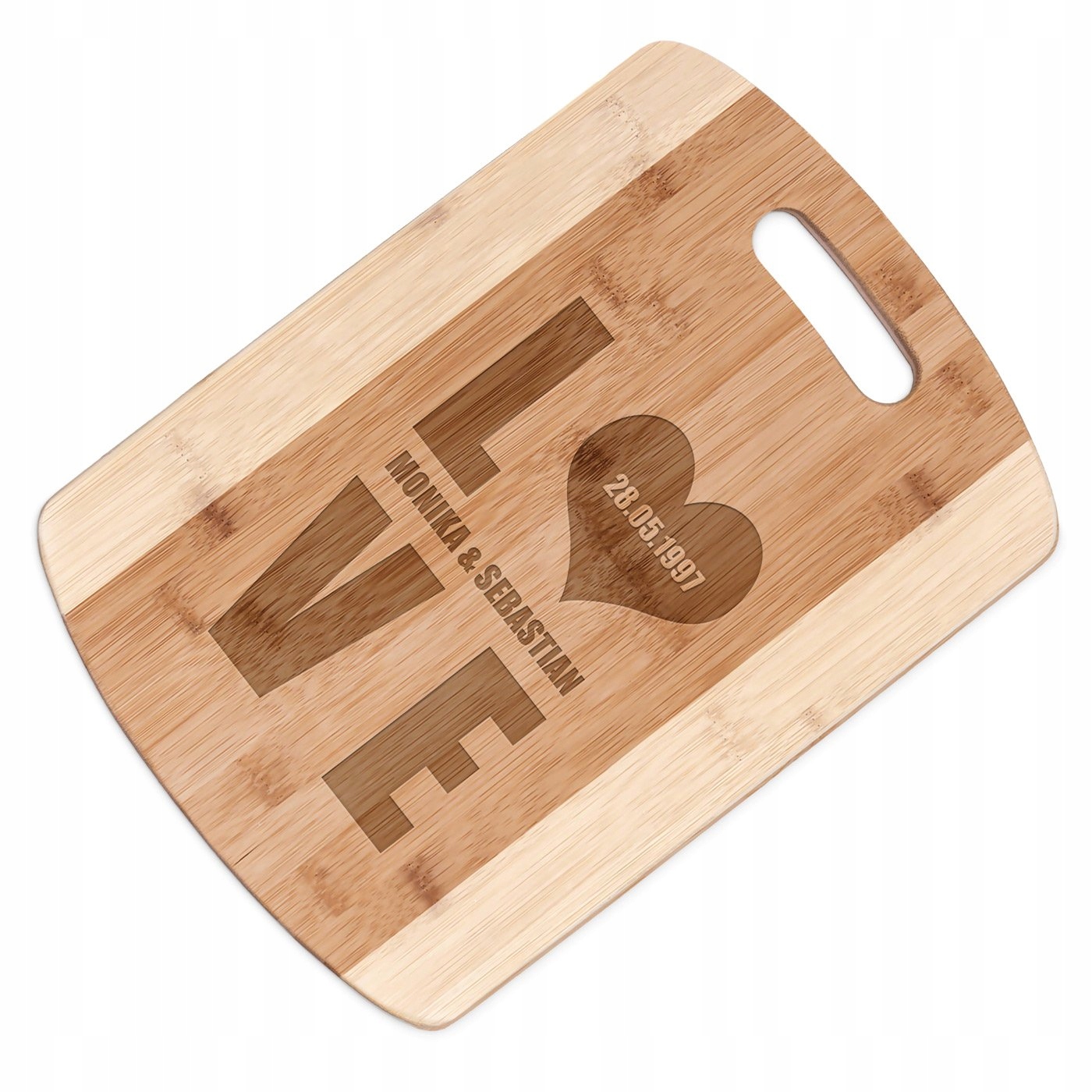 

Deska Bambus Grawer Dla Siostry Brata