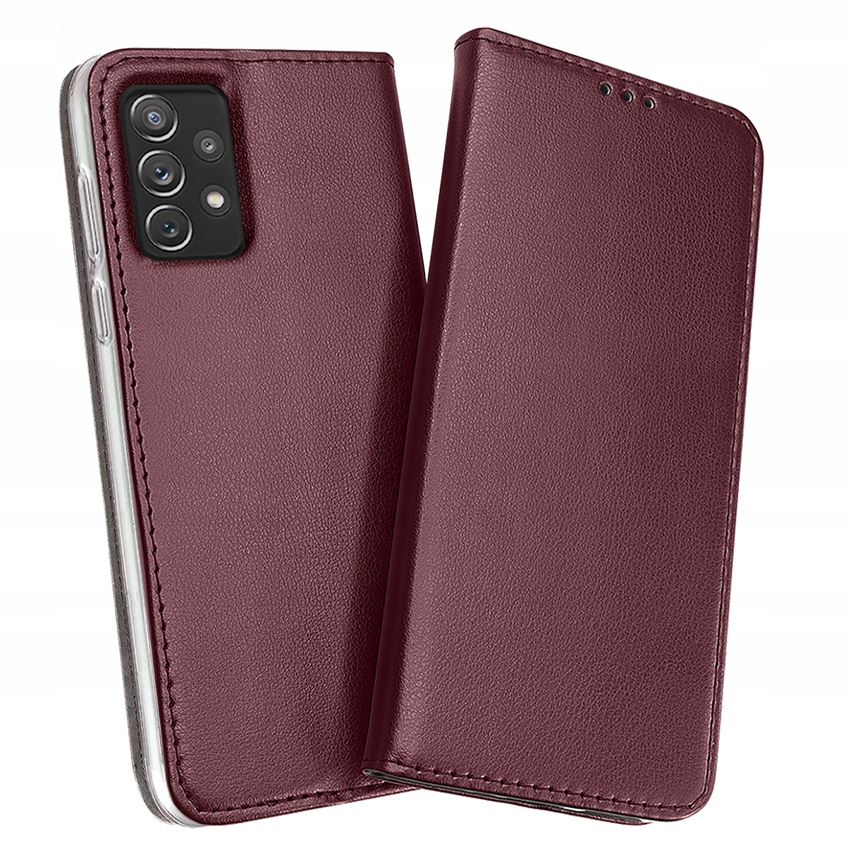 ETUI SKÓRZANE do SAMSUNG A52 | A52s 5G MAGNETYCZNE BOOK CASE TOKRA SZKŁO Stan opakowania oryginalne