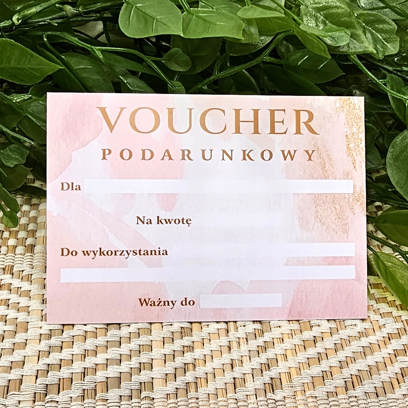 Elegantní dárkový poukaz, firemní dárek, 50 kusů