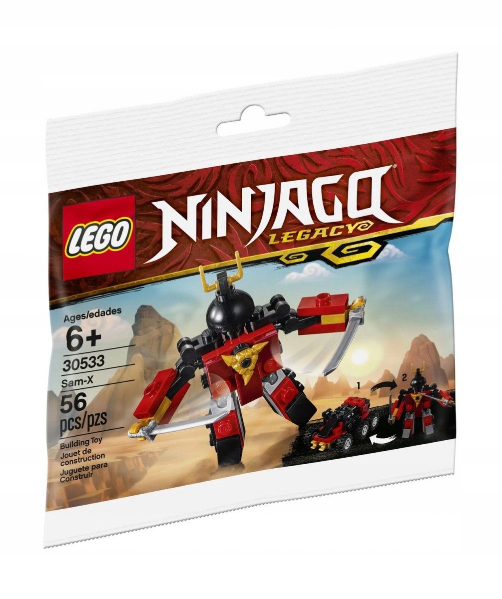 Lego Ninjago 30533 Sam-X Polybag Unikat 2019