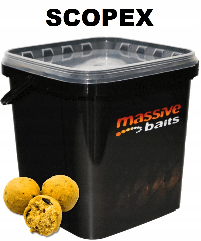 Boilie Massive Baits Eco 18mm 10kg Kbelík Scopex