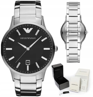 Męski Zegarek Emporio Armani Pudełko Certyfikat