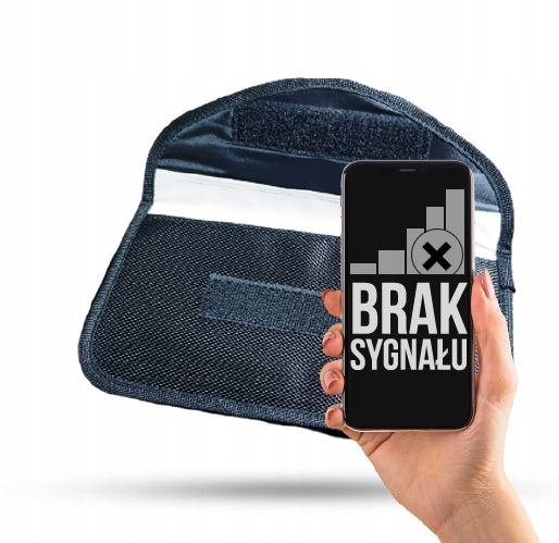 POKROWIEC KLATKA FARADAYA BLOKUJĄCY SYGNAŁ GSM GPS NA TELEFON PILOT