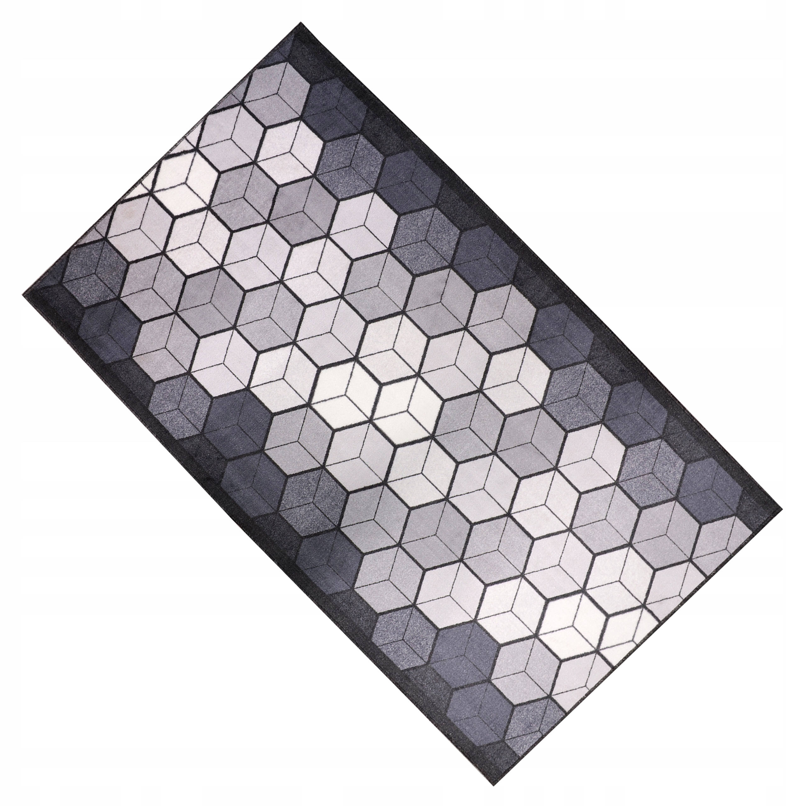 Koberec do ložnice a jídelny 100x150 vzor Moderní Cubik