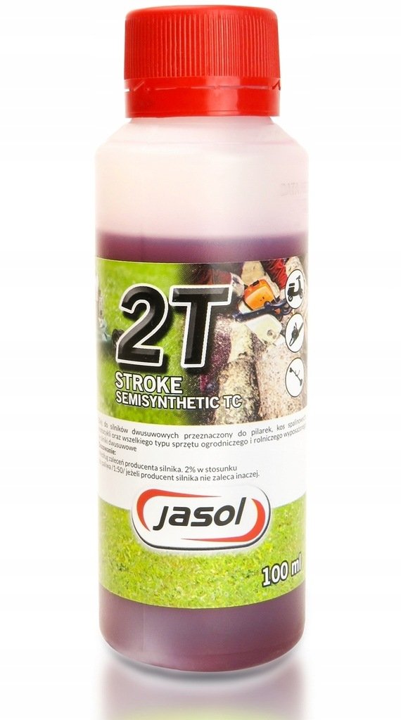 

Jasol 2T Stroke 100ML. Czerwony Semisynthetic