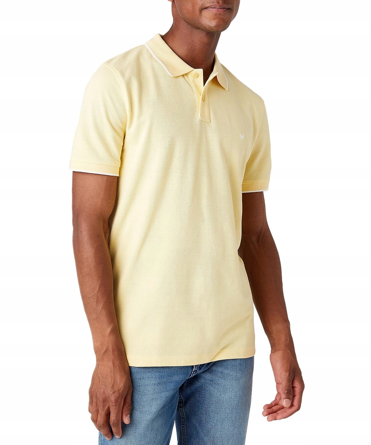 

Koszulka Wrangler Pique Polo W7D5K4XCU Sunlight M