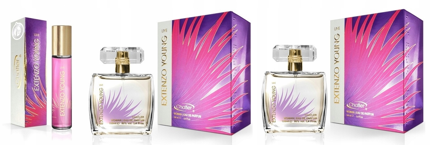 Chatler Extenzo Young 2x100 ml 30 ml dámská parfémovaná voda