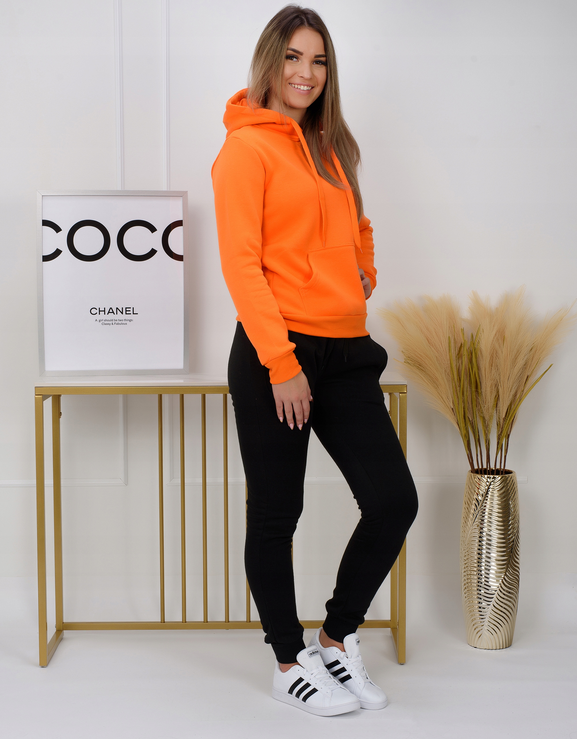 CK01 + D02 r. S DAMSKI KOMPLET DRESOWY Długość nogawki długa