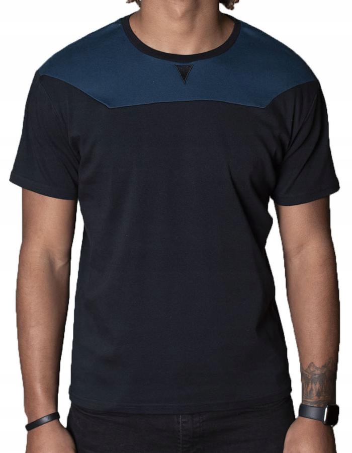

Klasyczna koszulka czarna T-shirt Spear Apparel M