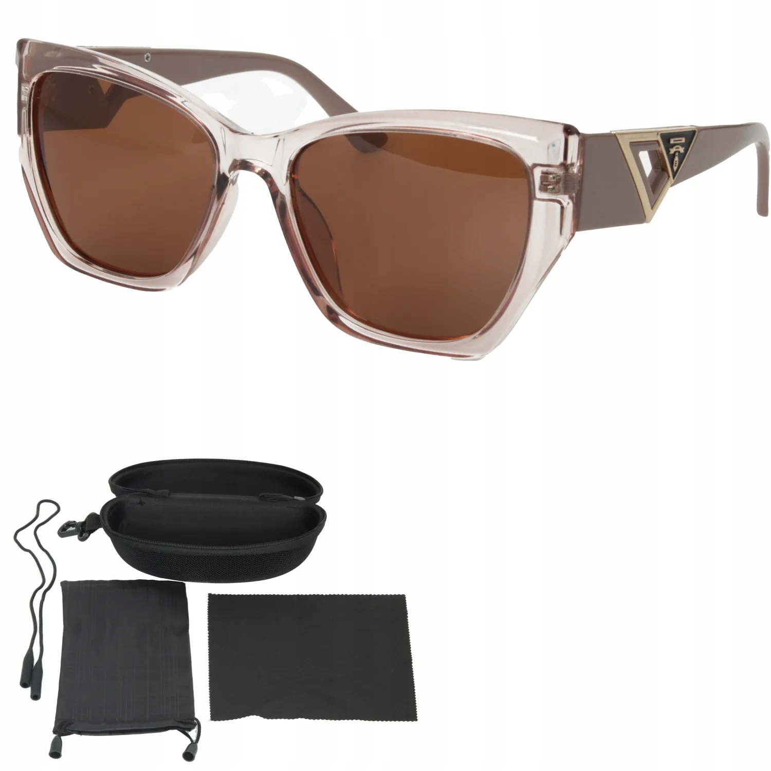 Polar Fashion PR9127C5 Průhledné polarizační sluneční brýle