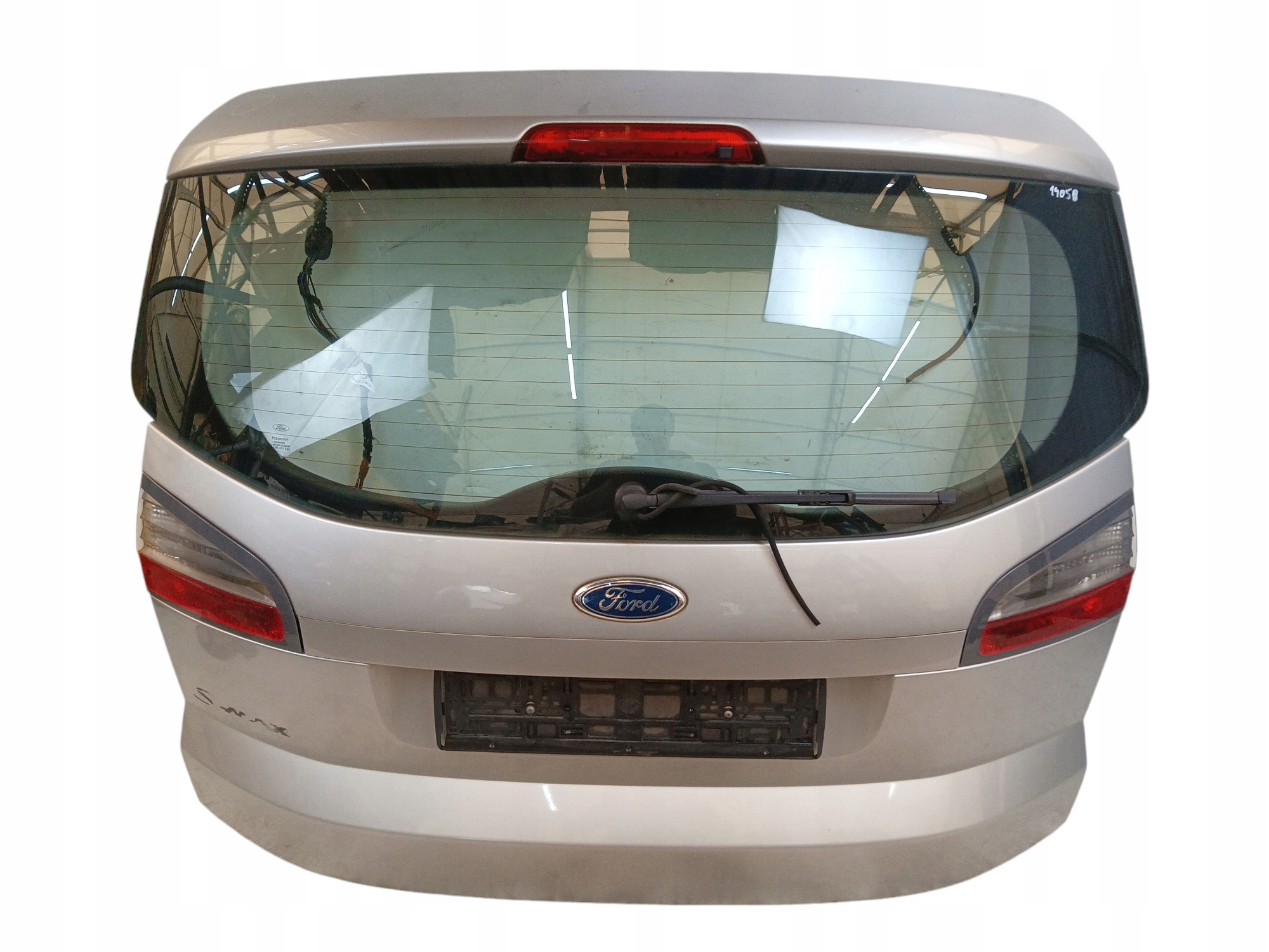 KLAPA BAGAŻNIKA TYŁ FORD S-MAX I MK1 (2006-2010) Stardust Silver (Metallic)