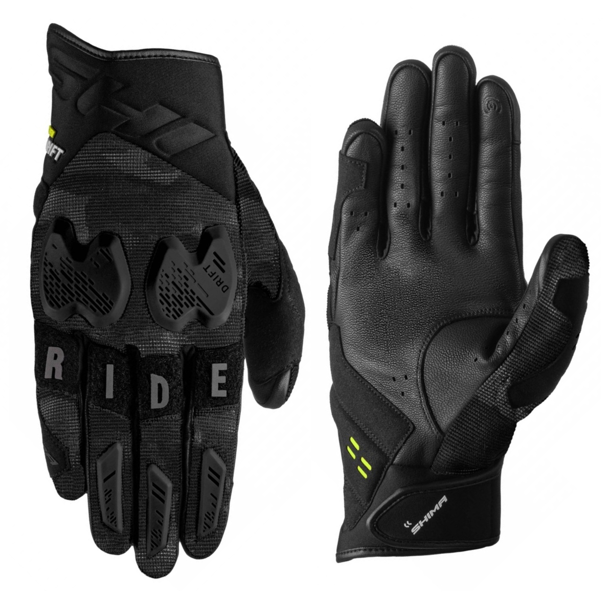 Pánské moto rukavice Shima Drift Camo Bonus