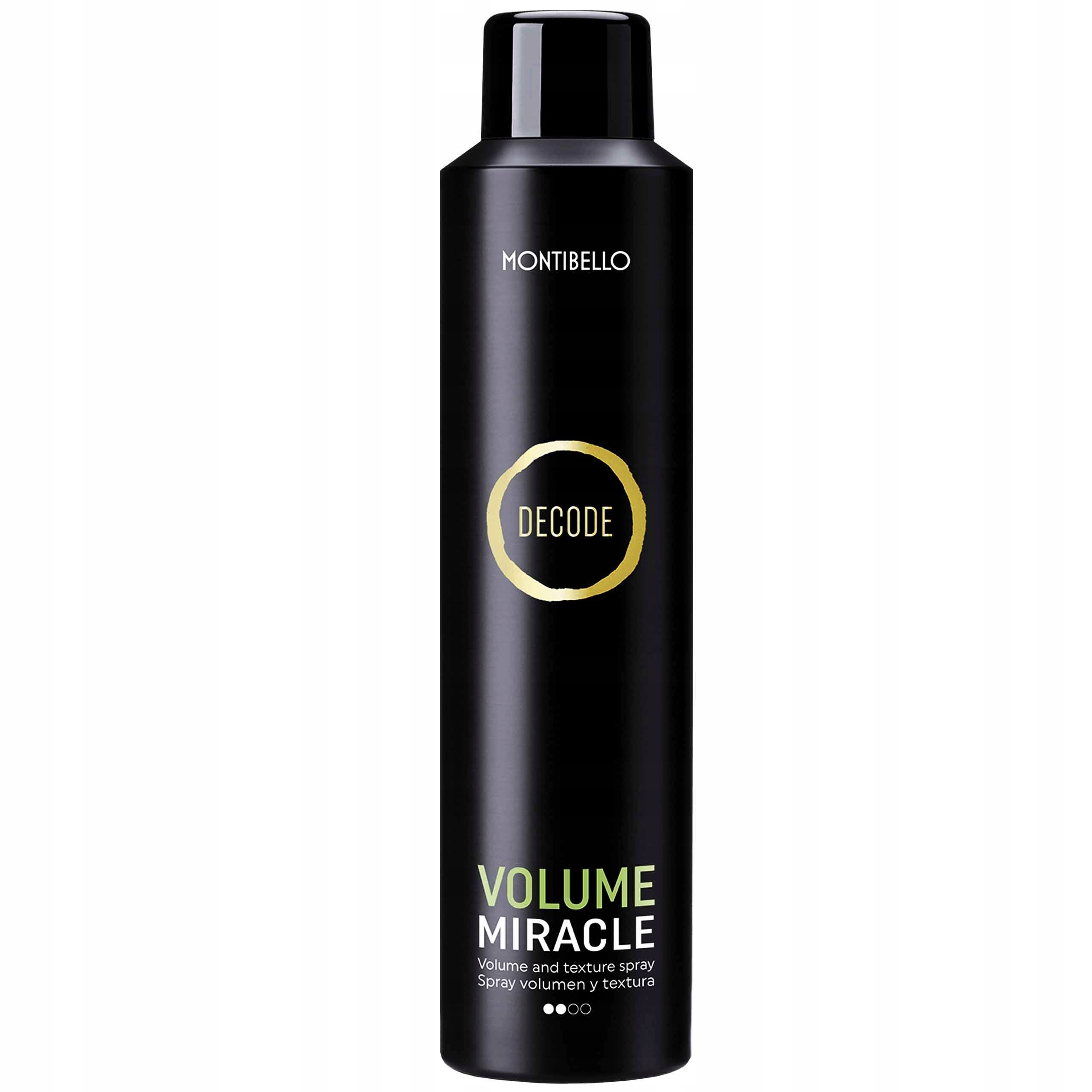 

Montibello decode spray na objętość włosów 250ml
