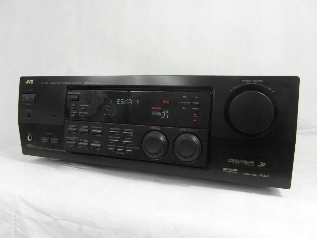 Amplificateur Audio JVC RX-6010R – 5 Canaux, FM/AM, Entrées Multiples (occasion)