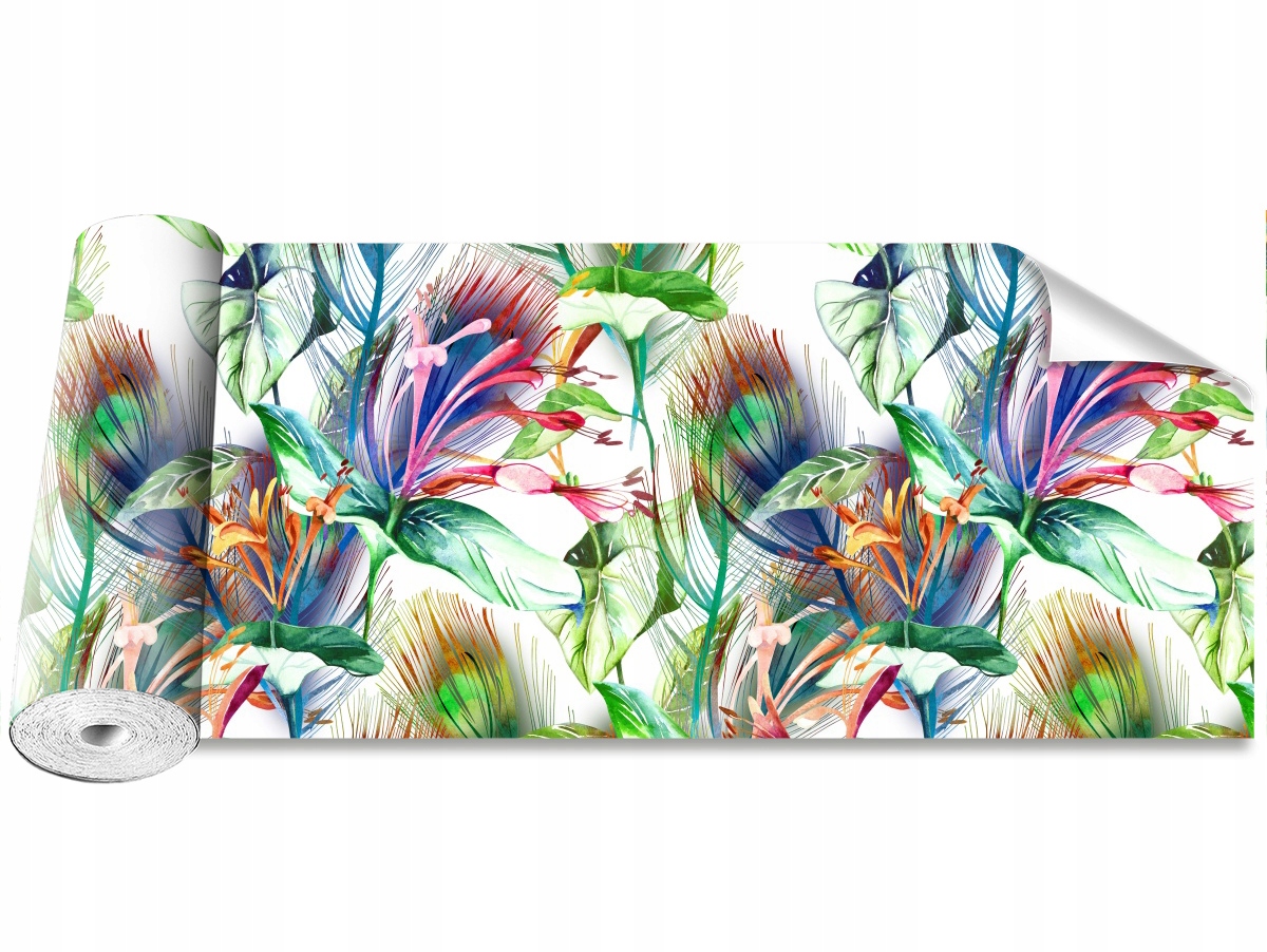 

Tapeta Samoprzylepna Tropikalne kwiaty 250x104